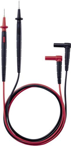 Testo 0590 0010 Sicherheits-Messleitungs-Set [Stecker 4mm - Prüfspitze] 1.22m Schwarz, Rot 1St. von TESTO