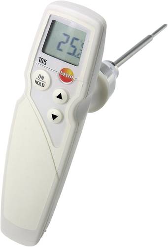 Testo 105 Einstichthermometer (HACCP) Messbereich Temperatur -50 bis 275°C Fühler-Typ K HACCP-konf von TESTO