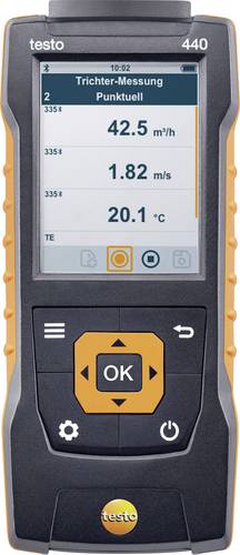 Testo 440 Luftfeuchtemessgerät (Hygrometer) 0% rF 100% rF von TESTO