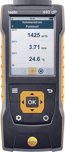 Testo 440 dP Druck-Messgerät Luftdruck, Beleuchtungsstärke, CO2, Temperatur, Windgeschwindigkeit - Testo 440 dP Druck-Messgerät Luftdruck, Beleuchtungsstärke, CO2, Temperatur, Windgeschwindigkeit - von TESTO