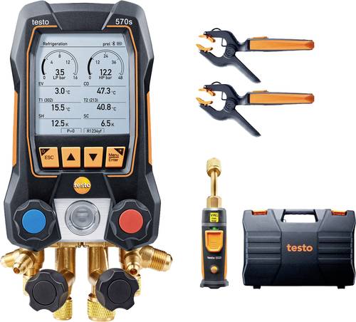 Testo Kältemittel-Messgerät 570s-Set Testo Kältemittel-Messgerät 570s-Set von TESTO