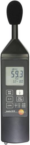 Testo Schallpegel-Messgerät 815 32 - 130 dB 31.5Hz - 8000Hz Testo Schallpegel-Messgerät 815 32 - 130 dB 31.5Hz - 8000Hz von TESTO