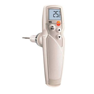testo 105 Kerntemperatur-Lebensmittelthermometer weiß von TESTO