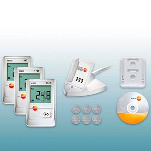testo 174 T Starterkit Mini Temperatur-Datenlogger weiß testo 174 T Starterkit Mini Temperatur-Datenlogger weiß von TESTO