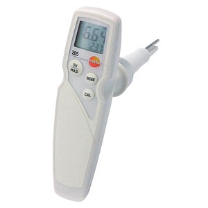 testo 205 pH- und Temperatur-Messgerät weiß testo 205 pH- und Temperatur-Messgerät weiß von TESTO