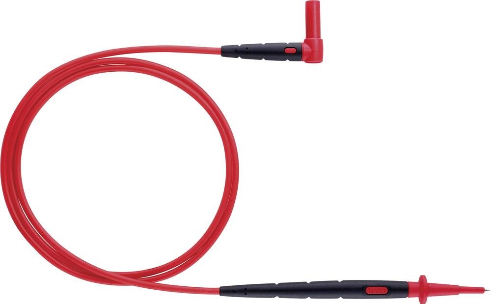 testo Messleitungs-Set [ - ] Satz Messleitungsverlängerungen (abgewinkelter Stecker) (0590 0014) von TESTO