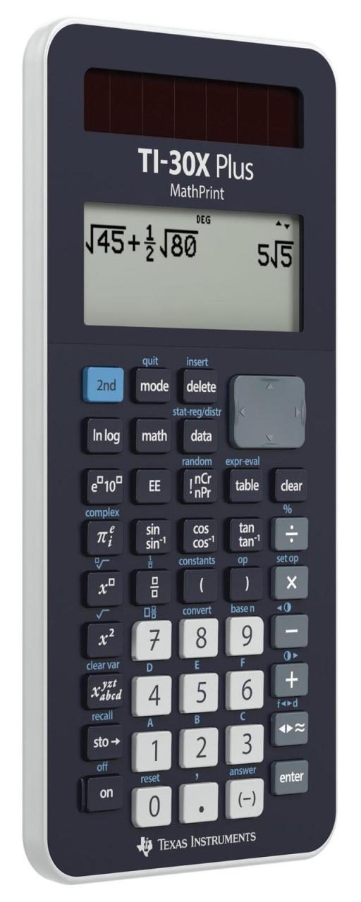 TEXAS INSTRUMENTS TI-30X Plus MathPrint™ Wissenschaftlicher Taschenrechner sc... von TEXAS INSTRUMENTS
