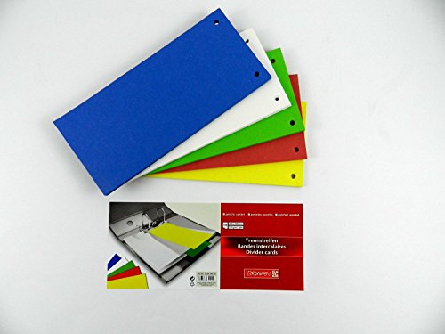 Trennstreifen Brunnen farbig sortiert (1000er Pack |10,5 x 24 cm, sortiert) von TEXTIMO
