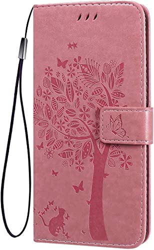 TEYYOS Flip Tasche Hülle für Xiaomi Poco F5 Pro, Schutzhülle Leder Klapptasche mit Kartenfächer, 3D Katze Baum Muster Folio Handytasche Handyhülle - Rosa TEYYOS Flip Tasche Hülle für Xiaomi Poco F5 Pro, Schutzhülle Leder Klapptasche mit Kartenfächer, 3D Katze Baum Muster Folio Handytasche Handyhülle - Rosa von TEYYOS