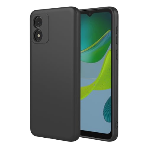 TEYYOS Hülle Weich Silikon für Motorola Moto E13, Premium Ultradünn Flüssigsilikon Schutzhülle, DREI Schichten Stoßfest Handyhülle, Schwarz TEYYOS Hülle Weich Silikon für Motorola Moto E13, Premium Ultradünn Flüssigsilikon Schutzhülle, DREI Schichten Stoßfest Handyhülle, Schwarz von TEYYOS
