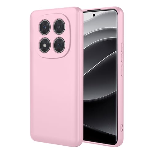 TEYYOS Hülle Weich Silikon für Xiaomi Redmi Note 14 Pro Plus 5G/Note 14 Pro+, Premium Ultradünn Flüssigsilikon Schutzhülle, DREI Schichten Stoßfest Handyhülle, Rosa TEYYOS Hülle Weich Silikon für Xiaomi Redmi Note 14 Pro Plus 5G/Note 14 Pro+, Premium Ultradünn Flüssigsilikon Schutzhülle, DREI Schichten Stoßfest Handyhülle, Rosa von TEYYOS