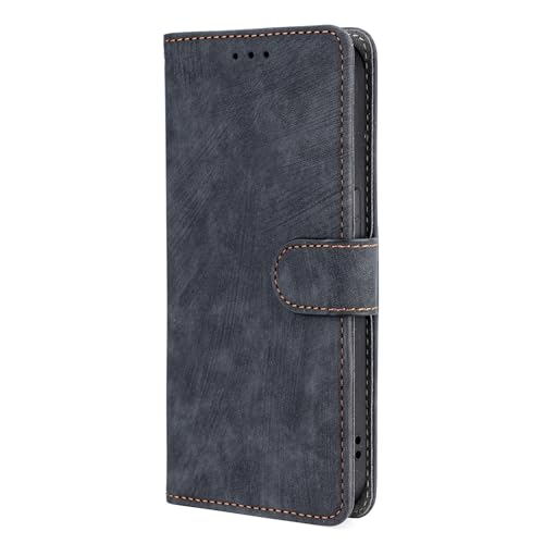 TEYYOS Klapp Handyhülle für Motorola Moto G24/Moto G04, RFID Funktion Handyhülle, PU Leder Hülle mit 3 Kartenfächer, Schutzhülle Case Tasche Magnetverschluss Flip Cover - Schwarz TEYYOS Klapp Handyhülle für Motorola Moto G24/Moto G04, RFID Funktion Handyhülle, PU Leder Hülle mit 3 Kartenfächer, Schutzhülle Case Tasche Magnetverschluss Flip Cover - Schwarz von TEYYOS