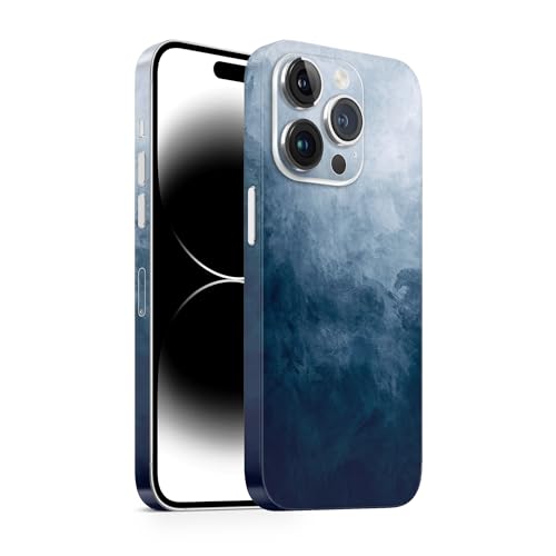 Skin für iPhone 15 Pro Max, Schutzfolie mit 360° Schutz, super dünn und resistent (Blue Shift) von TF Skins