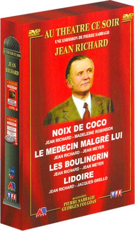 Coffret Jean Richard : Noix de coco / Le médecin malgré lui / Les Boulgrins / Lidoire - Édition 2 DVD [FR Import] von TF1 Vidéo