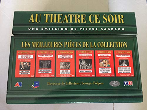 Coffret Le Meilleur du Théâtre 6 DVD : La Perruche et le poulet / Adieu Berthe / Le Noir te va si bien / Un fil à la patte / La Facture / Echec et meurtre [FR Import] von TF1 Vidéo