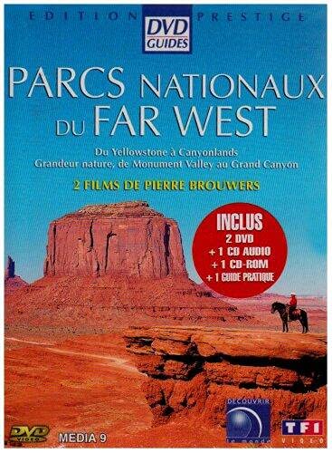 DVD Guides : Parcs nationaux du Far West, Vol. 1 et 2 - Édition Prestige 2 DVD [Inclus 1 CD-Rom et 1 CD audio] [FR Import] von TF1 Vidéo