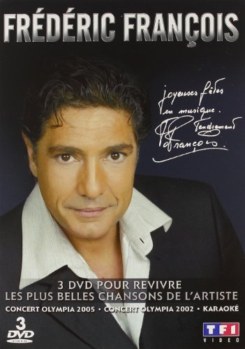 Frédéric François : Olympia 2002 / Olympia 2005 / Karaoké - Coffret 3 DVD [FR Import] von TF1 Vidéo