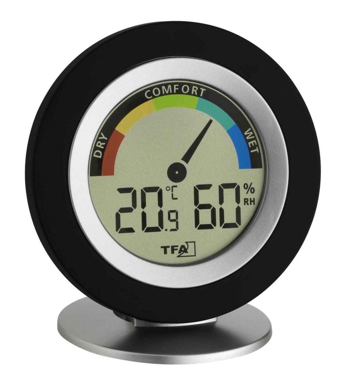 TFA® Hygrometer COSY 30.5019 schwarz von TFA®