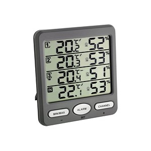 TFA® Klima Monitor 30.3054.10 Wetterstation grau von TFA®