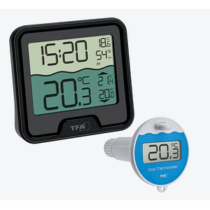 TFA® 30.3066 MARBELLA Poolthermometer schwarz von TFA®