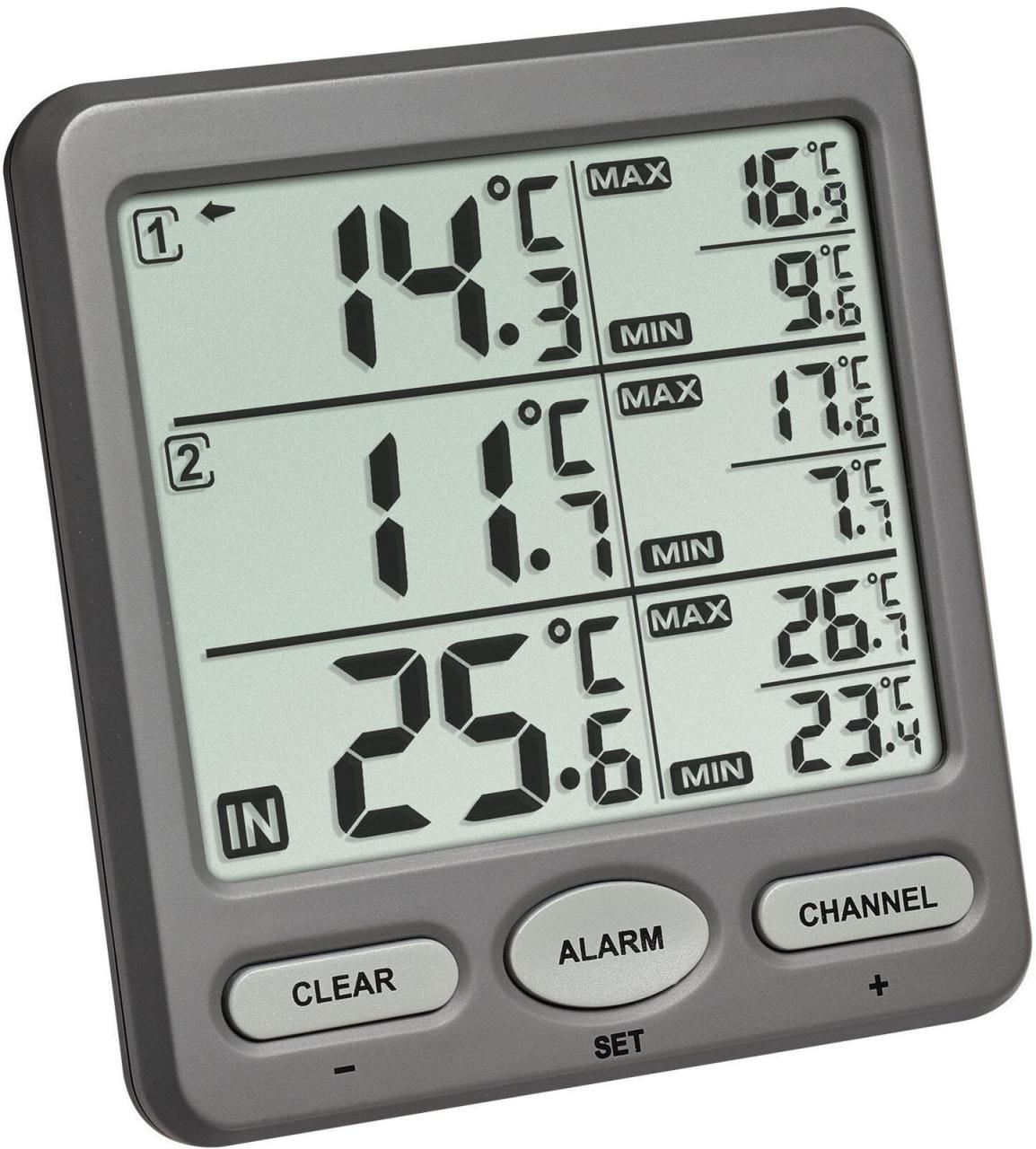 TFA® Thermometer TRIO 30.3062.10 schwarz von TFA®