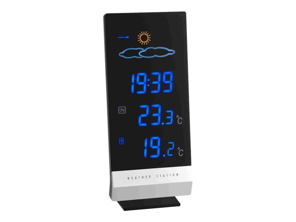 TFA® Wetterstation LUMAX 35.1093 schwarz, silber von TFA®