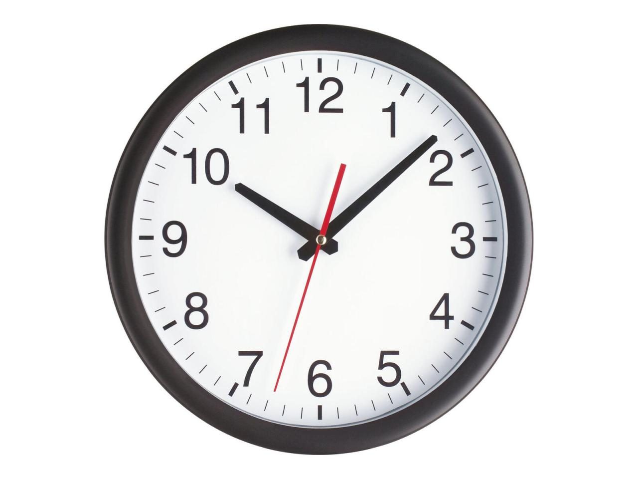 TFA® Wanduhr 98.1077 schwarz von TFA®