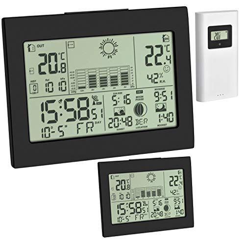 Funk Wetterstation Horizon Plus mit 2 Display TFA 35.1155.01.99 von TFA Dostmann