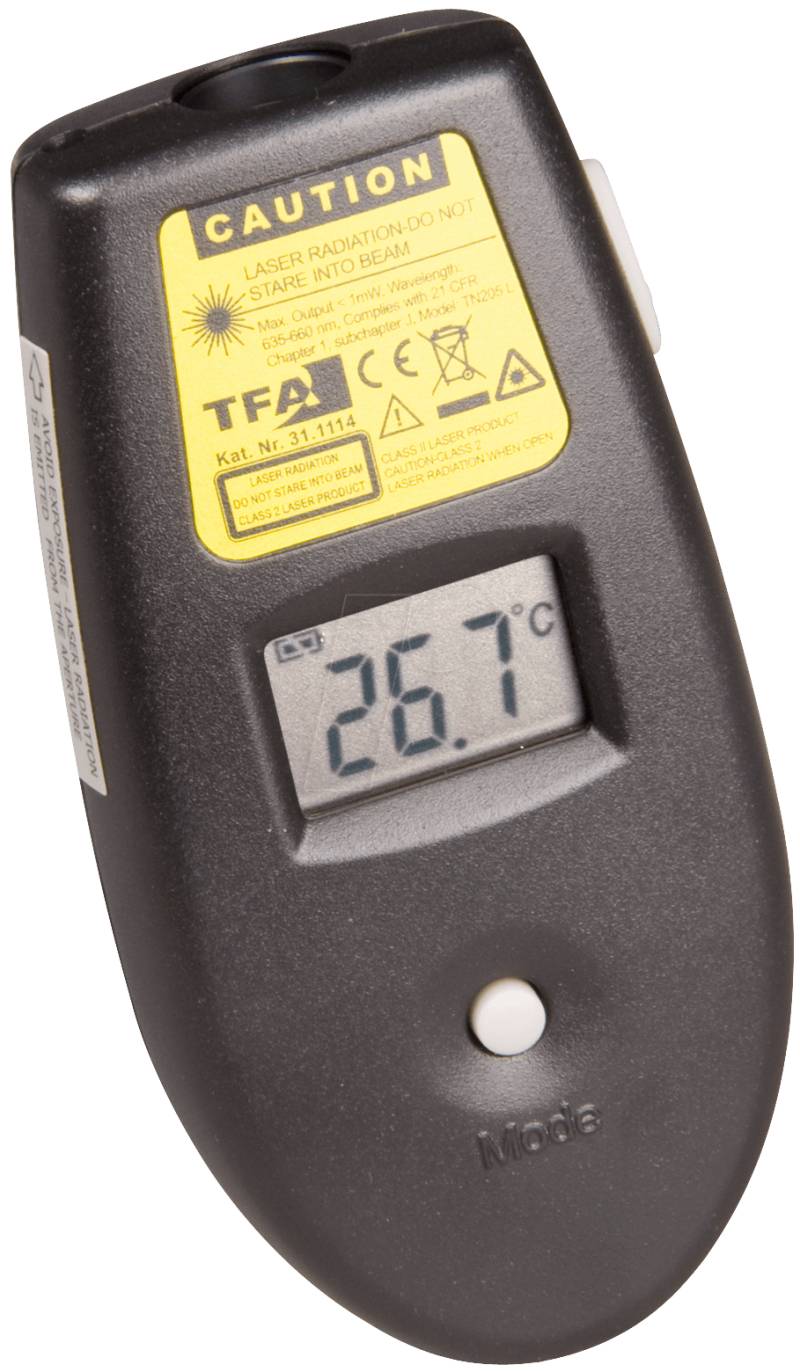 IR-THERMO 311114 - Infrarot-Thermometer Mini-Flash III, -33 bis +250°C von TFA Dostmann