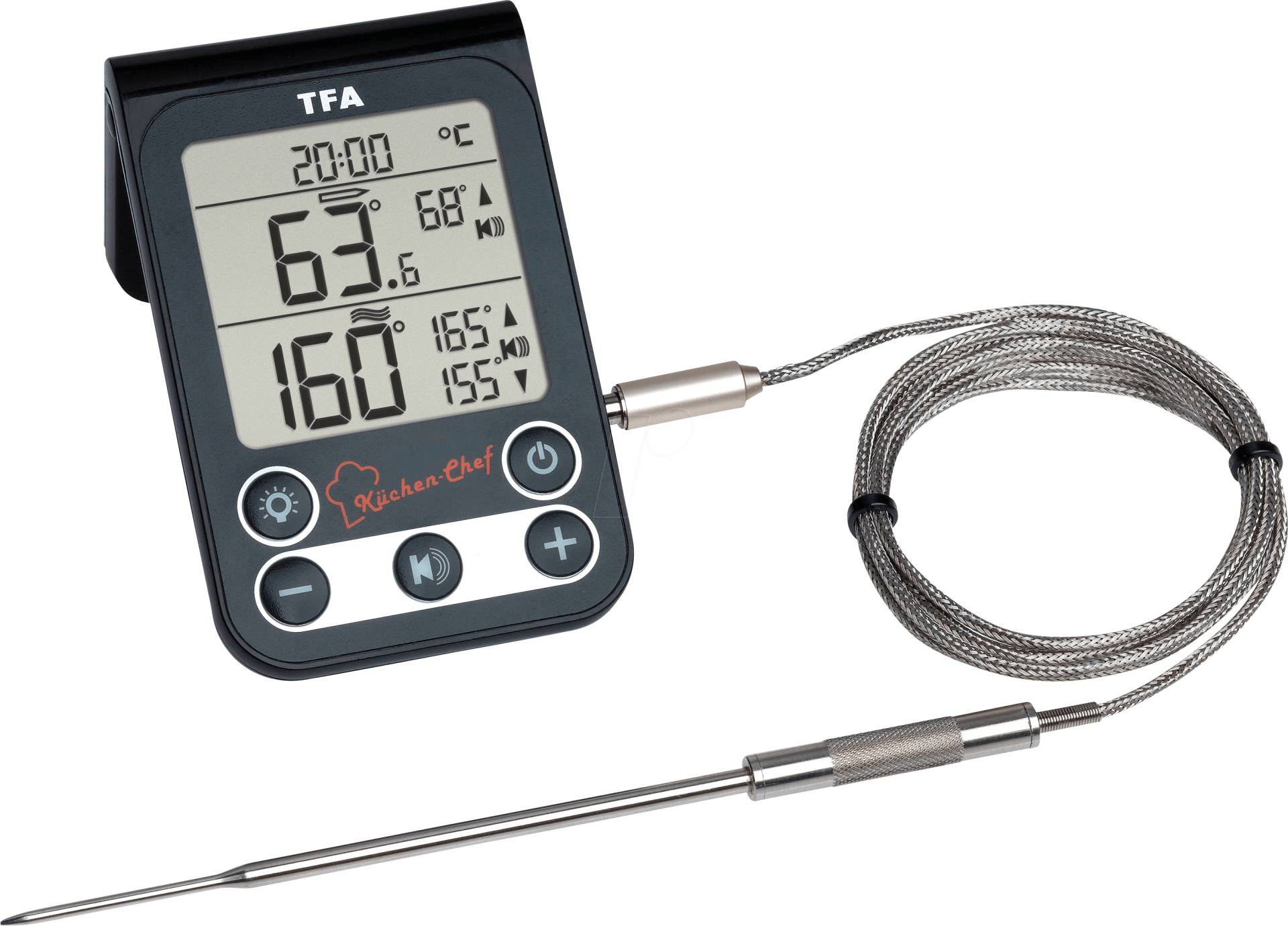 TFA 14151201 - Grill-Braten-/Ofenthermometer, digital von TFA Dostmann