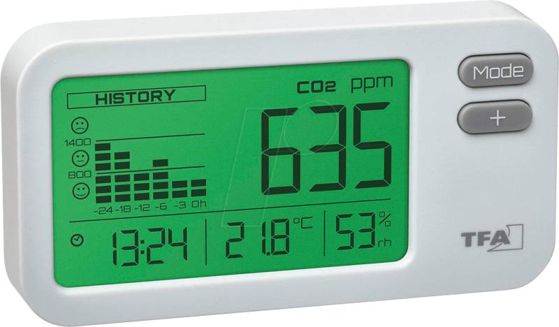 TFA 31500902 - CO2-Messgerät AirCO2ntrol Coach von TFA Dostmann