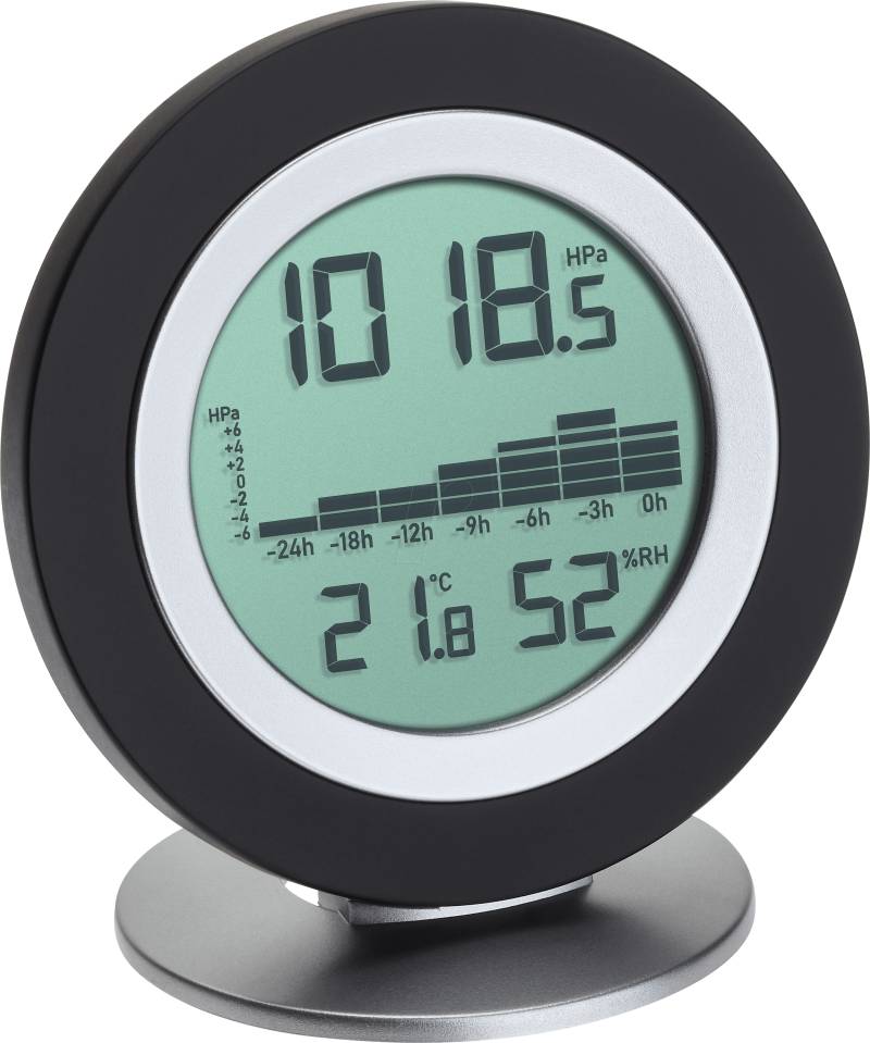 TFA 35115401 - Thermo-Hygrometer, digital, schwarz/alu von TFA Dostmann