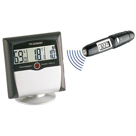 TFA Comfort Control Digital-Thermo-/Hygrometer mit Infrarot- Thermometer von TFA Dostmann