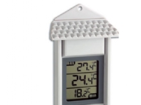 TFA-Dostmann 30.1039, Elektronisches Umgebungsthermometer, Outdoor, Digital, Weiß, Kunststoff, Wand von TFA-Dostmann