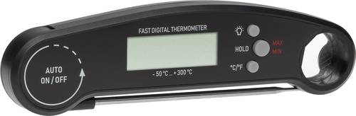 TFA Dostmann 30.1061.01 Küchen-Thermometer °C /°F-Anzeige, Babykost, Backen, Braten, Burger, Fett von TFA Dostmann