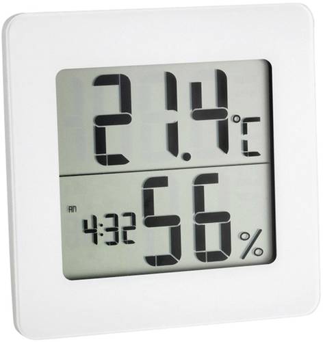 TFA Dostmann 30.5033.02 Thermo-/Hygrometer Weiß von TFA Dostmann