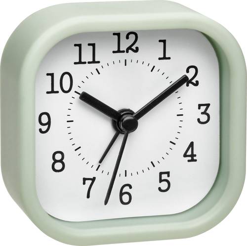 TFA Dostmann 60.1035.04 Quarz Wecker Pastell-Grün Alarmzeiten 1 von TFA Dostmann
