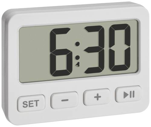 TFA Dostmann 60.2036.02 Quarz Wecker Weiß Alarmzeiten 1 1 Timerzeit TFA Dostmann 60.2036.02 Quarz Wecker Weiß Alarmzeiten 1 1 Timerzeit von TFA Dostmann