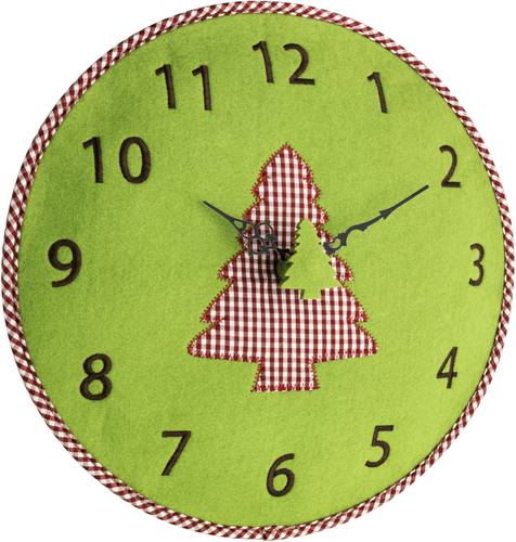 TFA Dostmann 60.3025.04 Quarz Wanduhr 330mm x 40mm Grün von TFA Dostmann