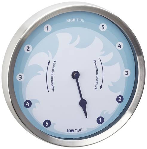 TFA Dostmann 60.3029.06 Quarz Wanduhr 220mm x 44mm x 220mm Edelstahl von TFA Dostmann