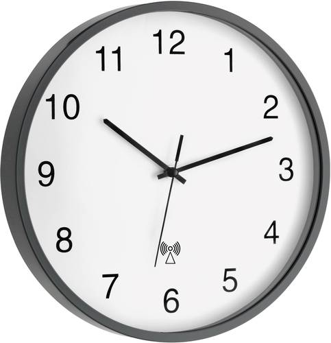 TFA Dostmann 60.3511.10 Funk Wanduhr 302mm x 40mm Anthrazit TFA Dostmann 60.3511.10 Funk Wanduhr 302mm x 40mm Anthrazit von TFA Dostmann