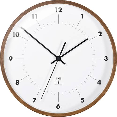TFA Dostmann 98.1097 Funk Wanduhr 25.5cm x 5cm Holz TFA Dostmann 98.1097 Funk Wanduhr 25.5cm x 5cm Holz von TFA Dostmann