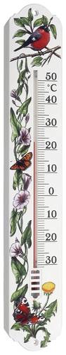 TFA Dostmann Analoges Innen-Außen-Thermometer Thermometer Weiß, Blumen von TFA Dostmann