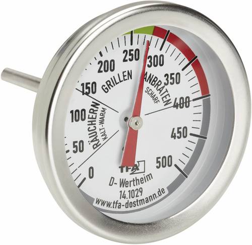 TFA Dostmann BBQ Grill Smoker Grillthermometer Edelstahl TFA Dostmann BBQ Grill Smoker Grillthermometer Edelstahl von TFA Dostmann