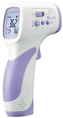 TFA Dostmann BODYTEMP Fieberthermometer Berührungsloses messen, Mit Fieberalarm von TFA Dostmann