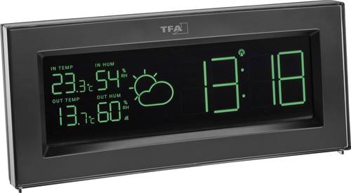 TFA Dostmann COLORIS 35.1147.01 Funk-Wetterstation Anzahl Sensoren max. 1St. von TFA Dostmann