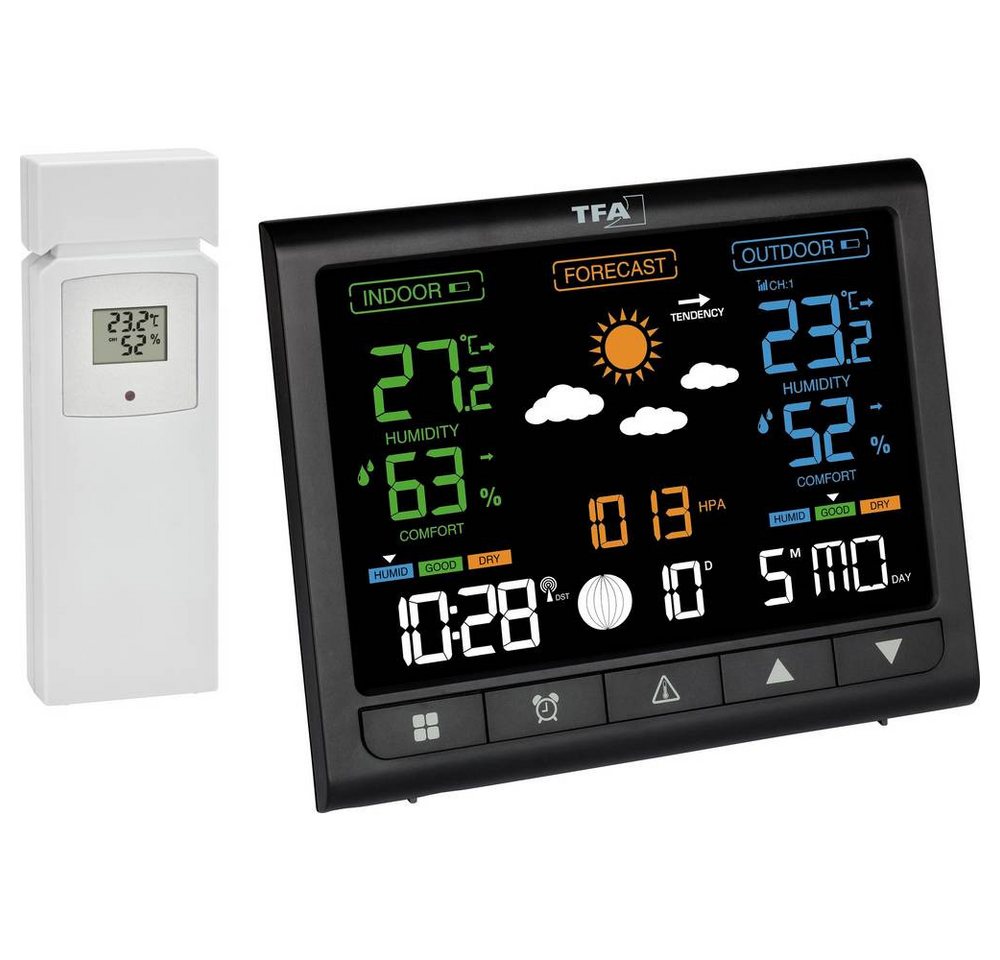 TFA Dostmann Digitale Funk-Wetterstation mit Außensender, Wetterstation TFA Dostmann Digitale Funk-Wetterstation mit Außensender, Wetterstation von TFA Dostmann