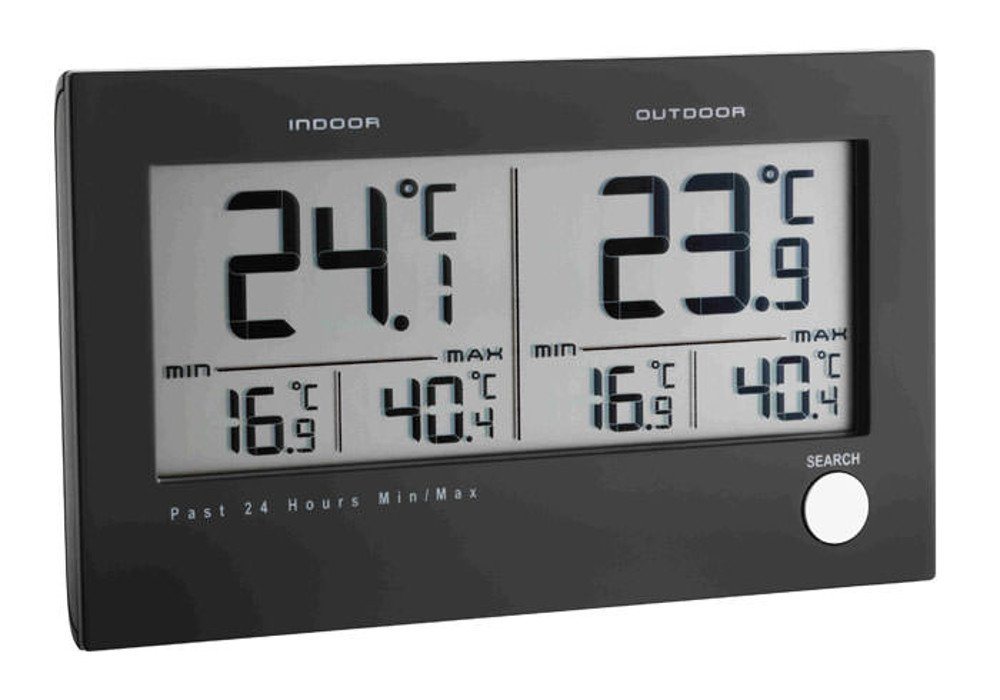 TFA Dostmann Digitales Funk-Thermometer Twin TFA 30.3048 mit Außensender Funkwetterstation von TFA Dostmann