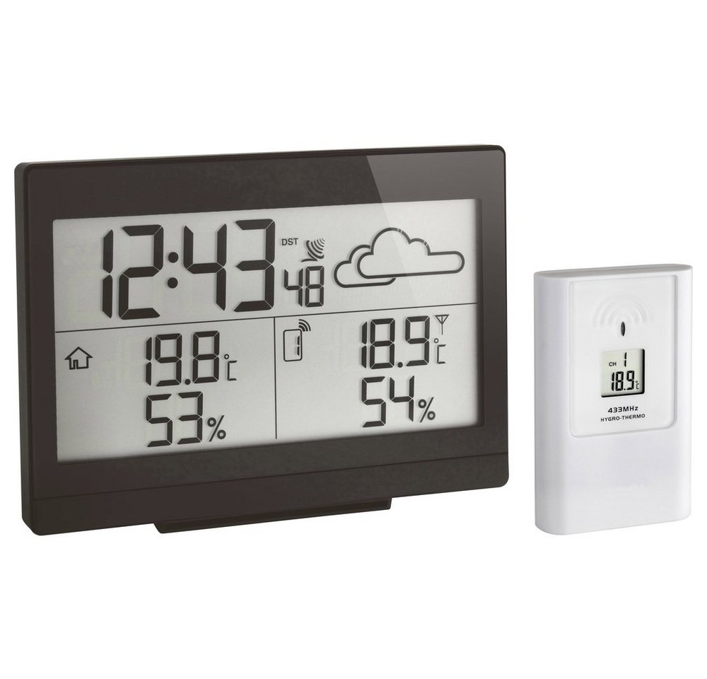 TFA Dostmann Funk-Wetterstation TFA Dostmann CASA 35.1135.01 Schwarz Wetterstation TFA Dostmann Funk-Wetterstation TFA Dostmann CASA 35.1135.01 Schwarz Wetterstation von TFA Dostmann