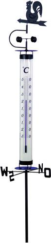 TFA Dostmann Garden Thermometer Schwarz von TFA Dostmann